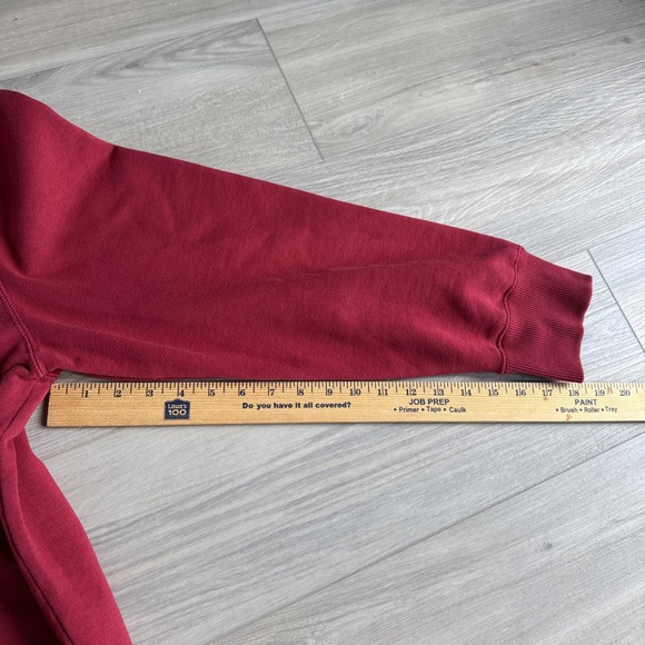 Vintage Ecko Unltd Mens Baggy Hoodie XXL Red Full Zip Y2K Spellout‎ Embroidered - Picture 6 of 10